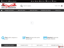 Tablet Screenshot of giveagiftsubscription.com